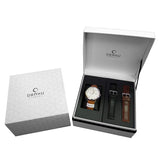 OBAKU Utrolig Cognac Watch Set V210GTCIRZ(C5)(P)