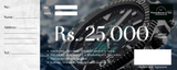 Gift voucher  Rs.25,000/-