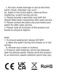STRAND DENMARK SMART WATCH (NEW) - GREEN SILICON STRAP