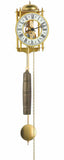 Hermle Hamburg satin gold-tone 70332-000711