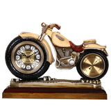 Personalized motorcycle table clock European retro living room 976M