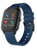 STRAND DENMARK SMART WATCH - BLACK CASE BLUE STRAP (K)