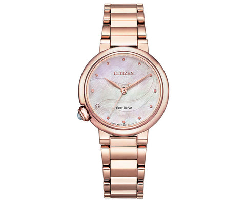 Citizen Analog Watch for Women - Eco Drive Model - EM091284Y