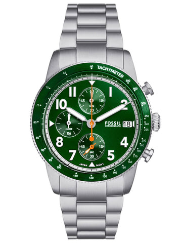 Fossil Men's Sport Tourer Quartz Stainless Steel Chronograph Watch -FS6048 (P)