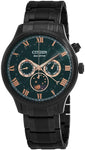Citizen Stainless Steel Eco-Drive Green Dial Men's Analog Watch Ap1055-87X