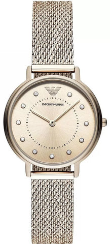 Emporio Armani Analog Pink Dial (P)