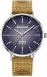 Timberland Men's Silver Watch, Blue Dial- TDWGA2231102