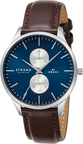 STRAND BY OBAKU SEYCHELLES BLUEBLACK MEN'S WATCH  (P)