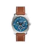 FOSSIL Machine Chronograph Brown Leather Watch FS6059 (P)