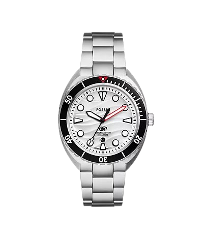 Breaker Three-Hand Date Stainless Steel Watch FS6063 (P)