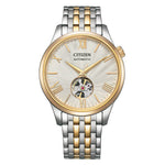 CITIZEN  Automatic White Dial Two-Tone Men's Watch NH9136-88A