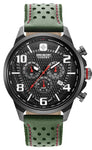 SWISS MILITARY HANOWA - Airman Green Watch - 06-4328.13.007(P)
