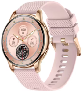 WIMSONS PULES Y12 Women's fashion smartwatch( ROSE GOLD)(C5)