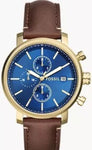 Fossil Multifunction Brown LiteHide™ Leather Watch BQ2848