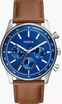 Fossil Multifunction Brown LiteHide™ Leather Watch BQ2857 (P)