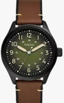 Easton Three-Hand Brown Leather Watch BQ2796 (P)