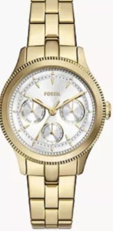 Fossil Multifunction Gold-Tone Stainless Steel Watch BQ3994 (P)
