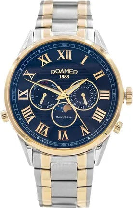 ROAMER Superior Moonphase Analog Watch (P)