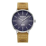 Timberland Men's Silver Watch, Blue Dial- TDWGA2231102