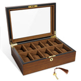 12 PCS LUXURY WOODFINISH WATCH COLLECTOR BOX