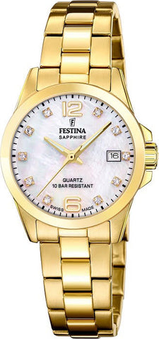 FESTINA SWISS MADE WOMEN'S BEIGE F20050/1 (C5)