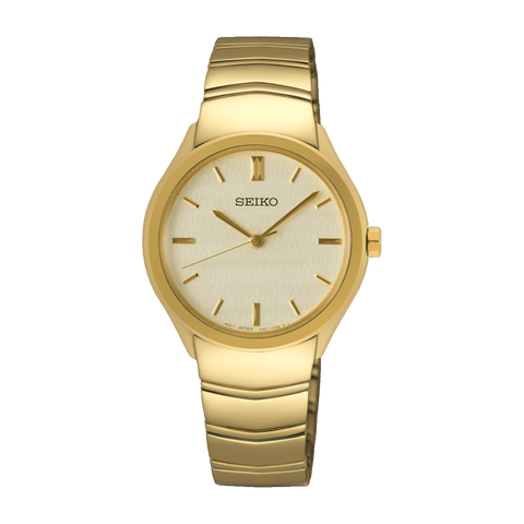 SEIKO Watch CLASSIQUE Quartz 3 hands -SUR552P1 (P)