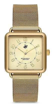 BEVERLY HILLS POLO CLUB Gold Stainless Steel Bracelet BH9670-04