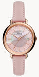 FOSSIL Jacqueline Solar-Powered Pink Leather - ES5092 (K)