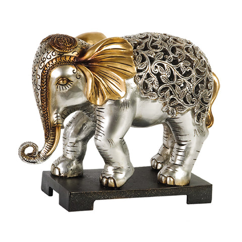 Asian decoration vintage polyresin decorative elephant A0447