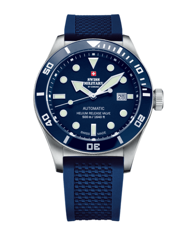 Swiss Military SMA34075.07 Swiss Made Automatic Dive Watch 500M