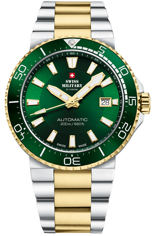 SWISS MILITARY BY CHRONO Automatic Dive Watch 200M - SMA34086.04