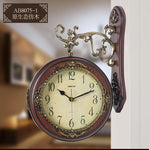Lisheng European-style double-sided wall clock AB8075-1 (K)
