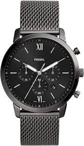 FOSSIL Neutra Chronograph Smoke Stainless Steel  -  FS5699