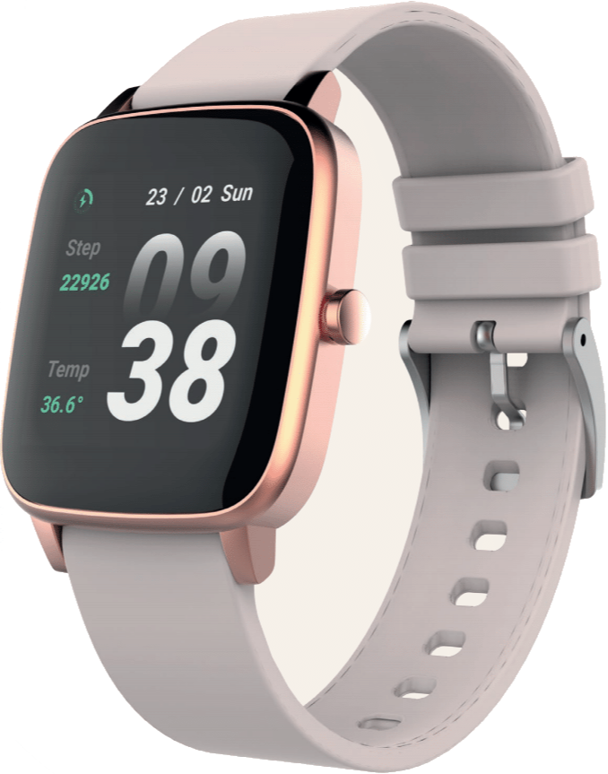 STRAND DENMARK SMART WATCH ROSE GOLD PINK TPU K WIMALADHARMA