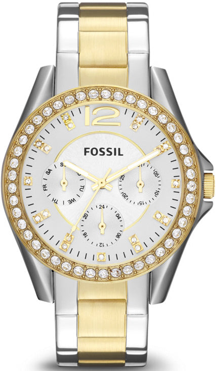 FOSSIL Riley Multifunction Two-Tone - ES3204 – WIMALADHARMA & SONS